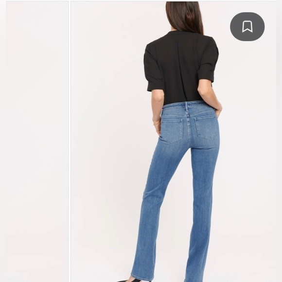 NYDJ Barbara Bootcut High Waisted Jeans Clean Horizon Size 18 NEW - Picture 5 of 15